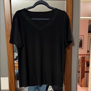 Black V-Neck T-Shirt